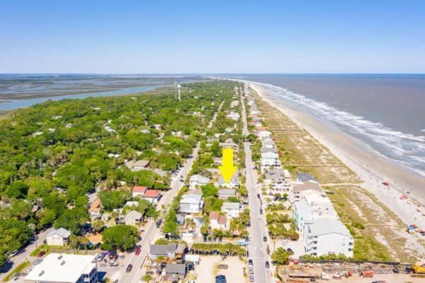 Salty Shack Unit C - Salty Shack - Dog Friendly Home - Across From The Beach - Central Location! Folly Beach Dış mekan fotoğraf
