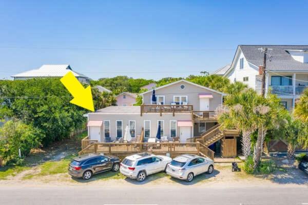 Salty Shack Unit C - Salty Shack - Dog Friendly Home - Across From The Beach - Central Location! Folly Beach Dış mekan fotoğraf