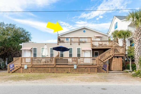 Salty Shack Unit C - Salty Shack - Dog Friendly Home - Across From The Beach - Central Location! Folly Beach Dış mekan fotoğraf